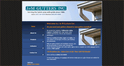 Desktop Screenshot of jandmguttersinc.com